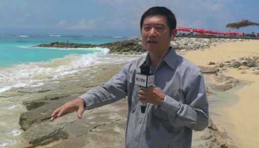 CCTV央视巴厘岛婚拍现场直播